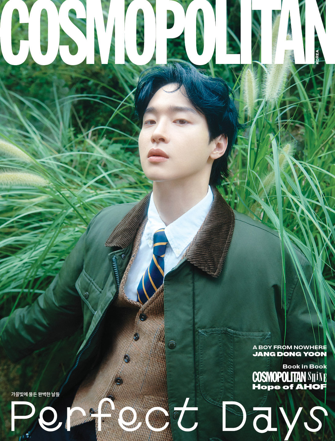 Cosmopolitan Magazine October 2025 Issue (Cover: Jang Dong-yoon) FREE AHOF Book