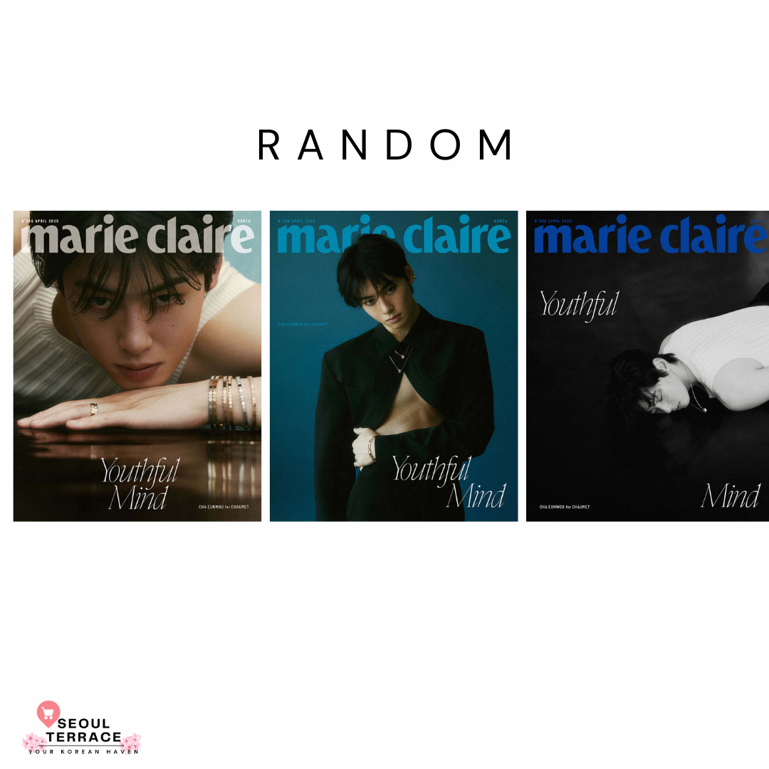Marie Claire Korea - Cha Eun Woo Cover April 2025 (+ Treasure's First Cover Story)