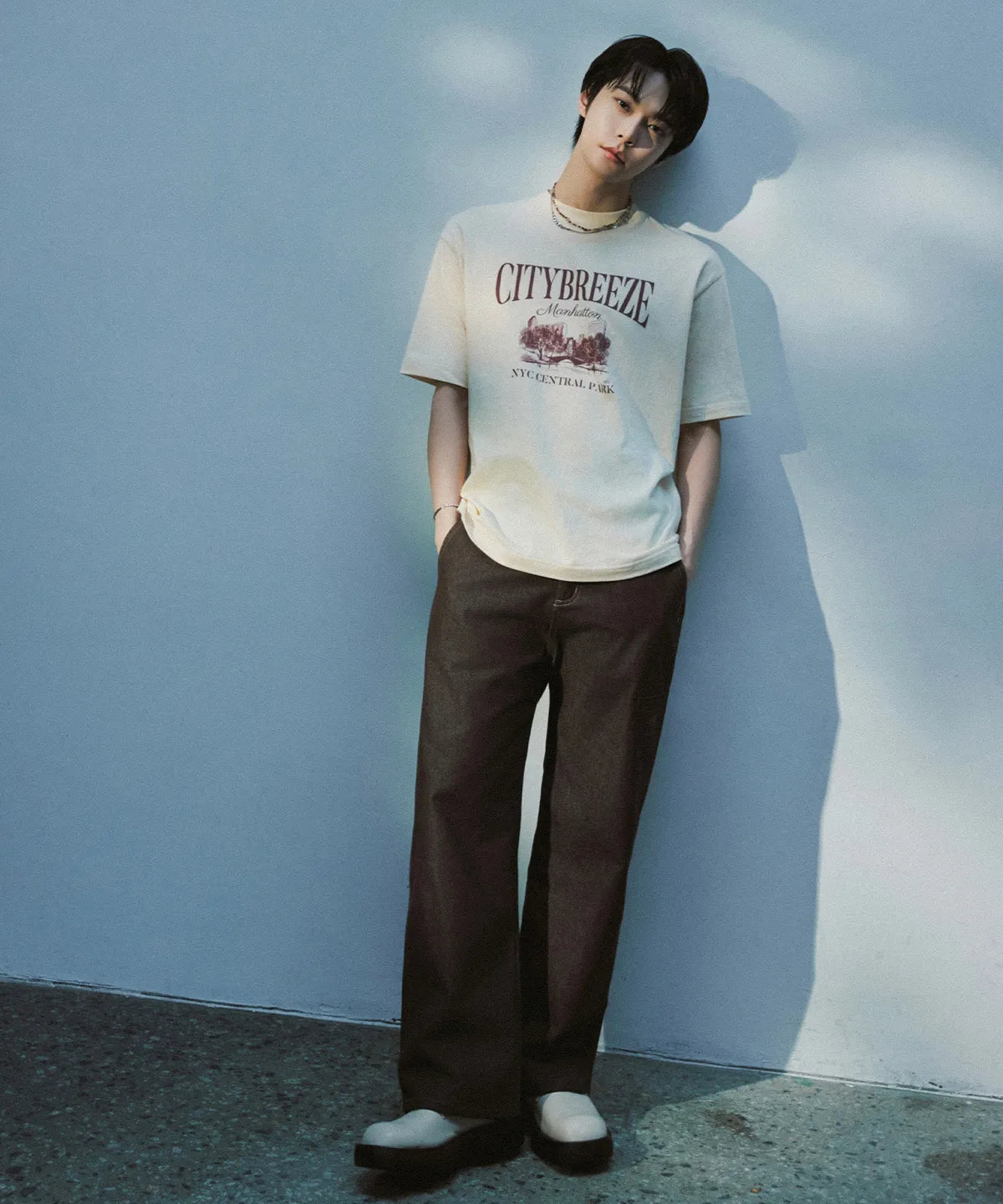 NCT Doyoung x CITYBREEZE Central Graphic Half Sleeve T-Shirt