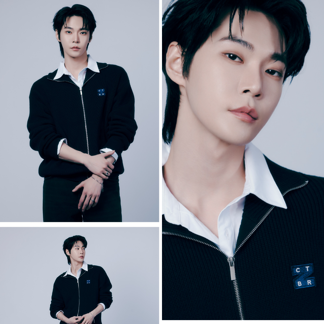 NCT Doyoung x CITYBREEZE Logo Wappen Zip-Up Cardigan (5 Colors)