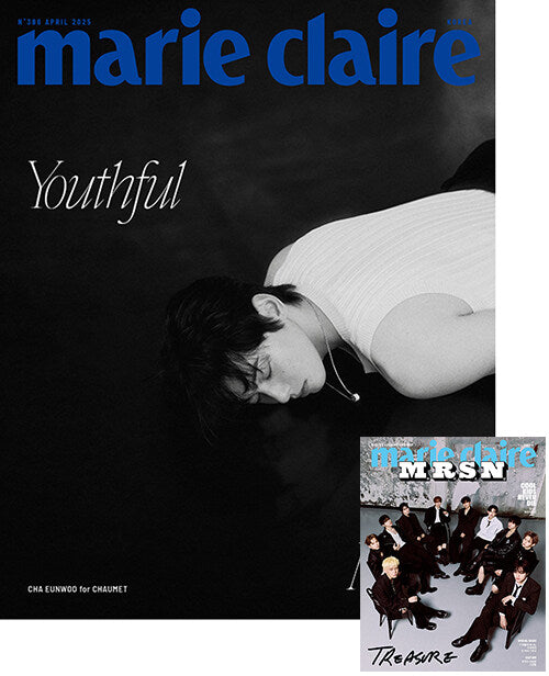 Marie Claire Korea - Cha Eun Woo Cover April 2025 (+ Treasure's First Cover Story)