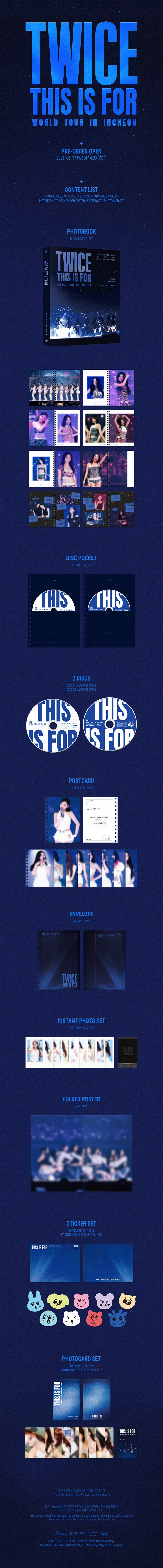 TWICE - <THIS IS FOR> WORLD TOUR IN INCHEON DVD