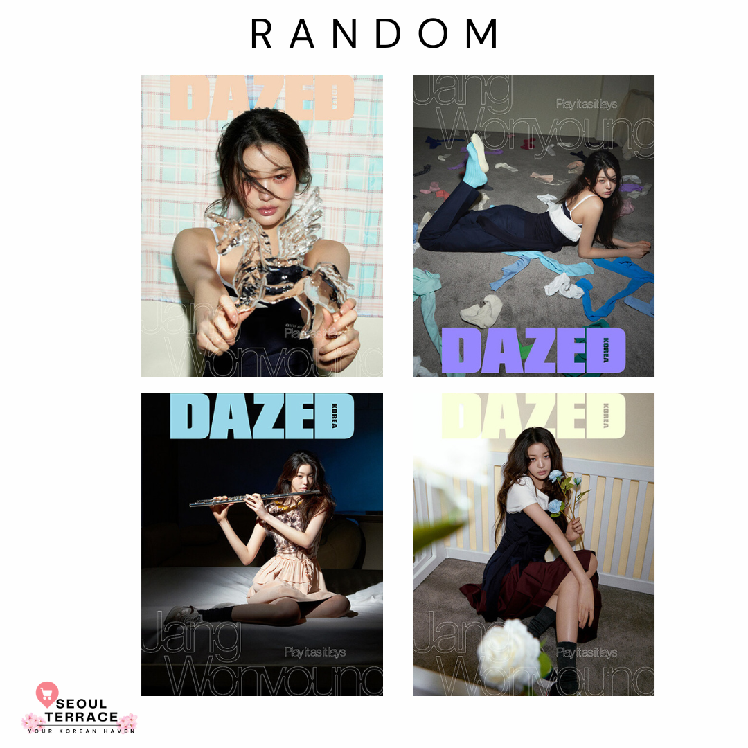 DAZED KOREA MAGAZINE APRIL 2025 COVER : IVE JANG WONYOUNG