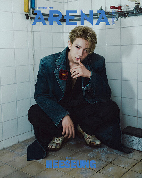 Arena Homme+ Magazine October 2025 Cover: ENHYPEN