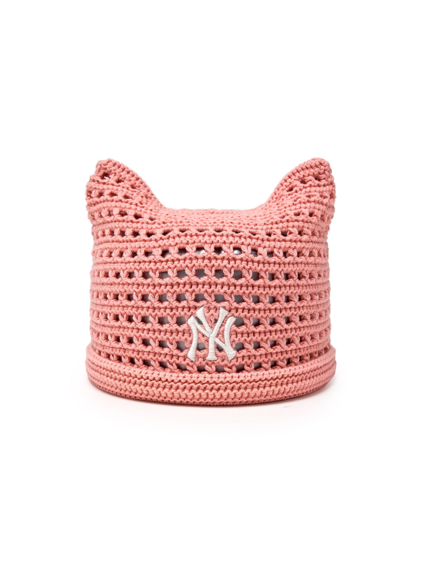 MLB Crochet Meow Beanie PINK