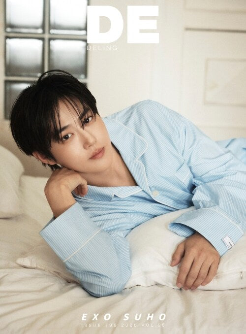 DELING May 2025 Issue – EXO Suho Magazine + 2 Posters + 16 Photo Cards