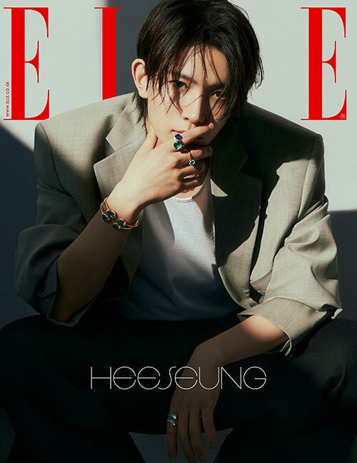 ELLE KOREA MAGAZINE 2025 APRIL COVER : ENHYPEN
