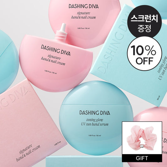 Dashing Diva Hand Nail Cream & Toning Glow UV Sun Hand Serum