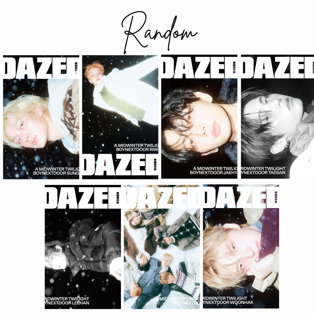 Dazed & Confused Korea Magazine November 2025 Cover: BOYNEXTDOOR