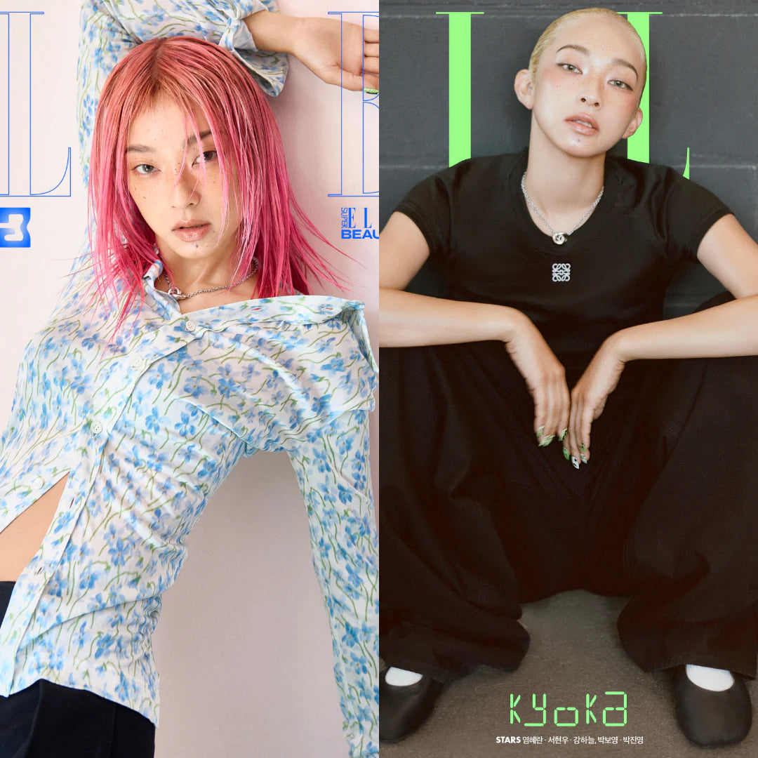 ELLE KOREA MAGAZINE AUGUST 2025 COVER : ETC KYOKA