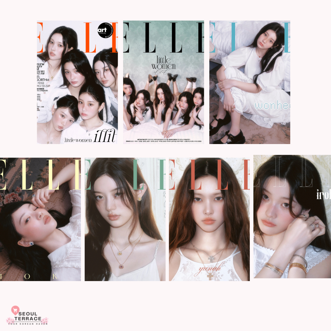 ELLE KOREA MAGAZINE SEPTEMBER 2025 (COVER : ILLIT)