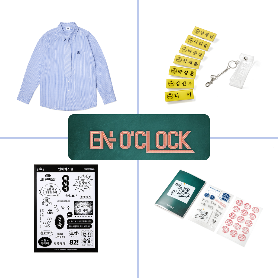 ENHYPEN EN-O'CLOCK Official Merchandise