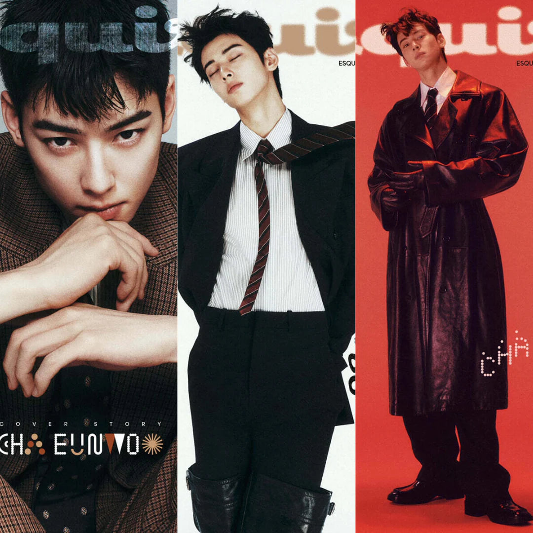 ESQUIRE KOREA MAGAZINE SEPTEMBER 2025 COVER : CHA EUN WOO