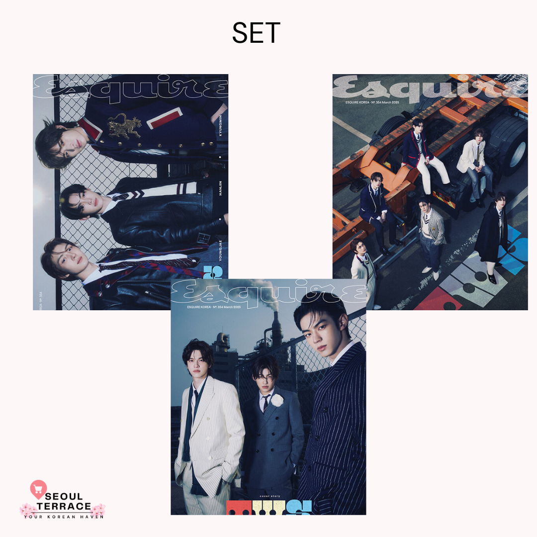 ESQUIRE KOREA MAGAZINE Cover: (TWS) Tours Shin Yoo, Ji Hoon, Do Hoon