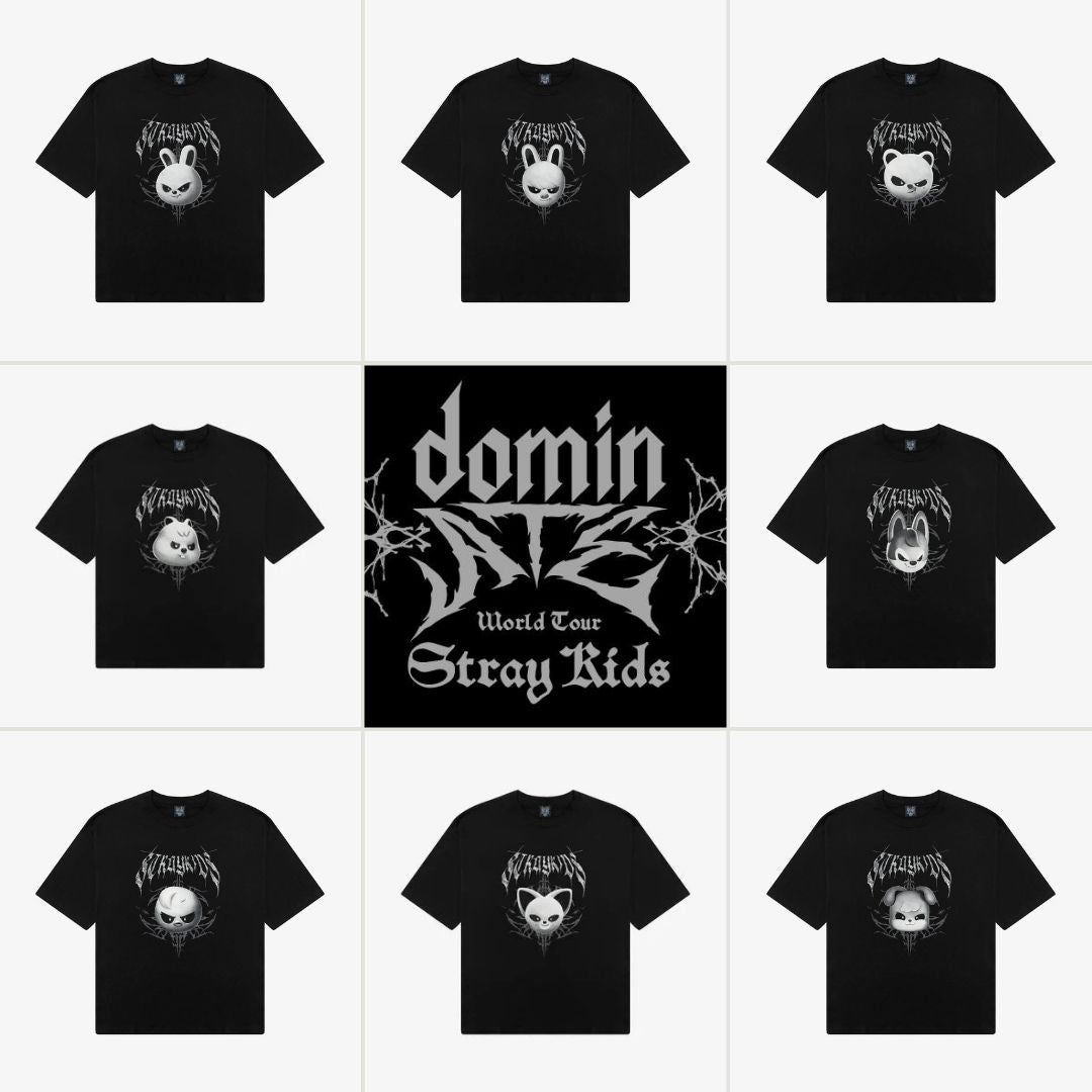 EVIL SKZOO T-SHIRT - World Tour 'dominATE'(8종)