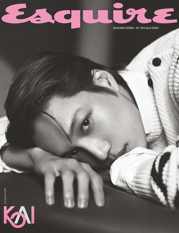 (EXO) KAI Esquire Magazine April 2025 Issue