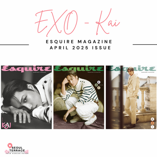 (EXO) KAI Esquire Magazine April 2025 Issue