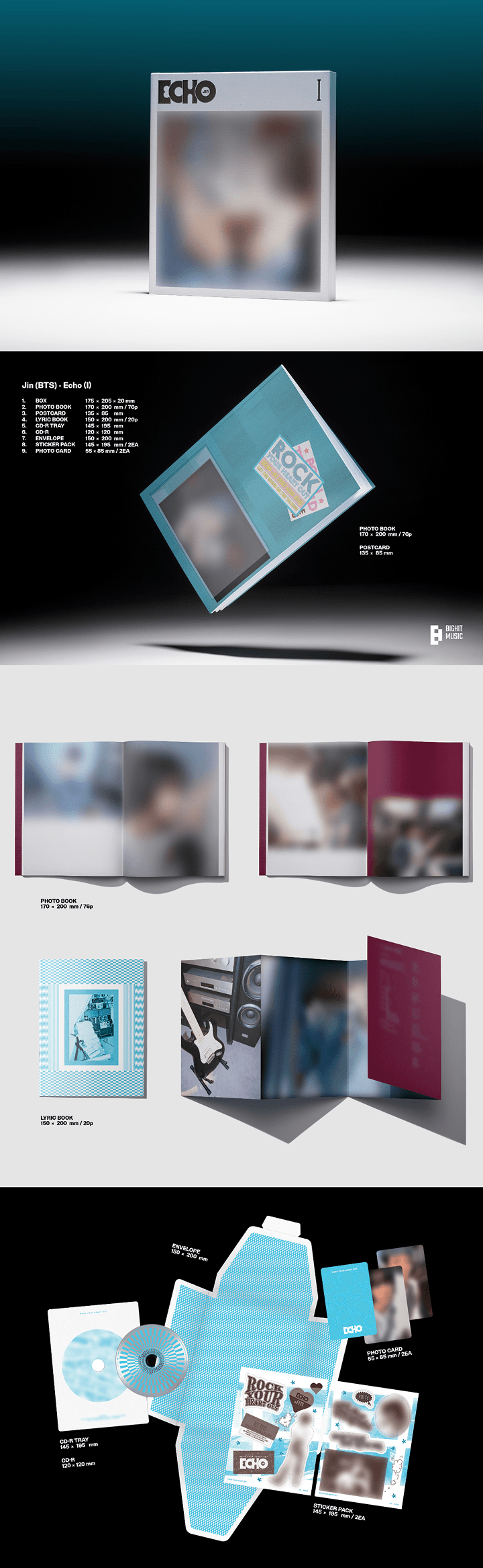 BTS JIN 2nd Solo Album 'Echo'