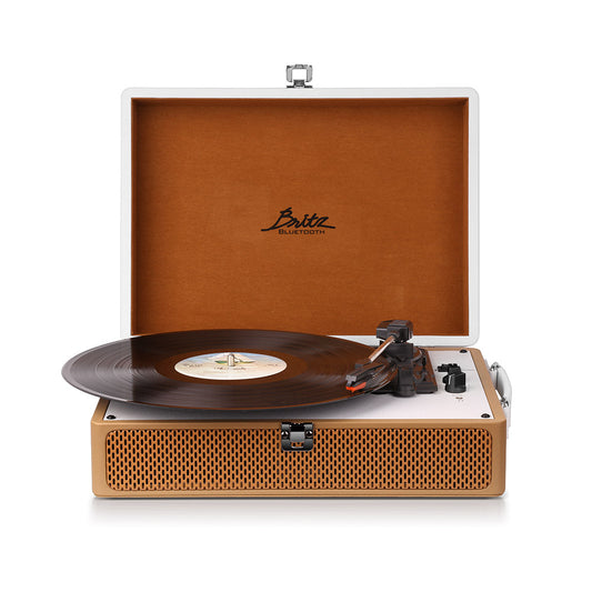 BRITZ - Vinyl LP Player + Bluetooth Speaker
