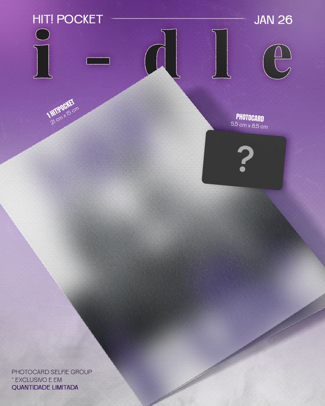 i-dle x HIT! Magazine Pocket January 2026: Idle (Magazine + 1 Card)