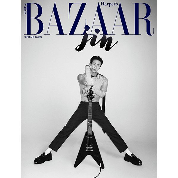 BTS JIN MAGAZINE - HARPER'S BAZAAR - SEPTEMBER 2024