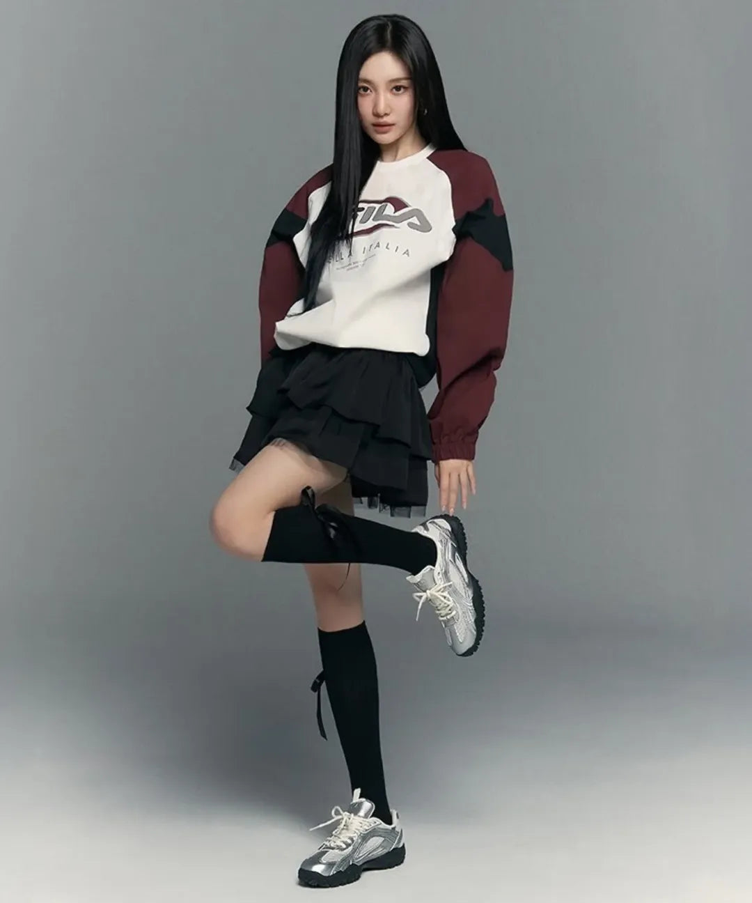 Aespa Ningning X Fila Echappe Shoes