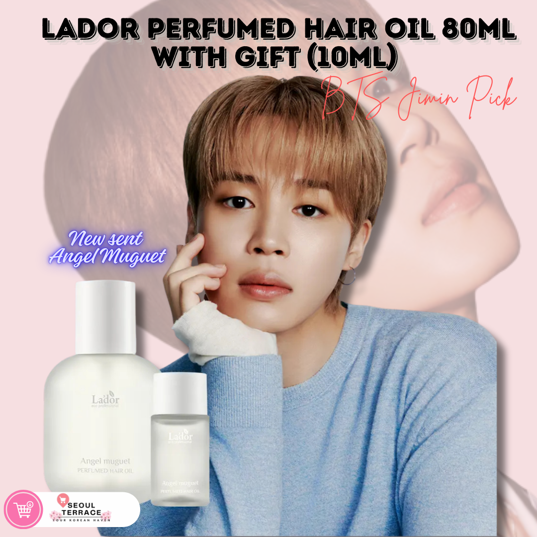 New Scent] BTS Jimin X LADOR Angel Muguet Perfumed Hair Oil with