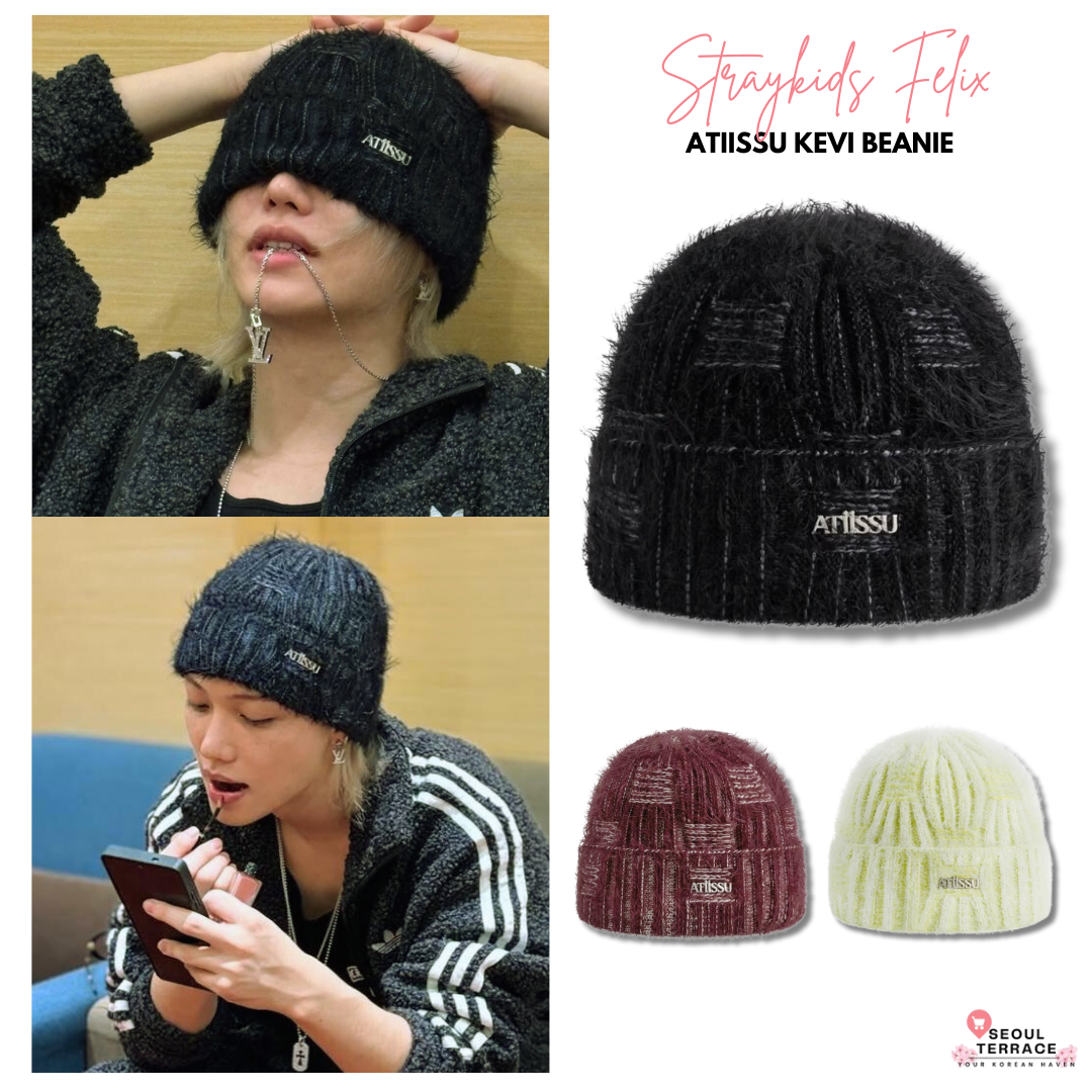Straykids Felix Worn] Atiissu Kevi Beanie – SEOUL TERRACE