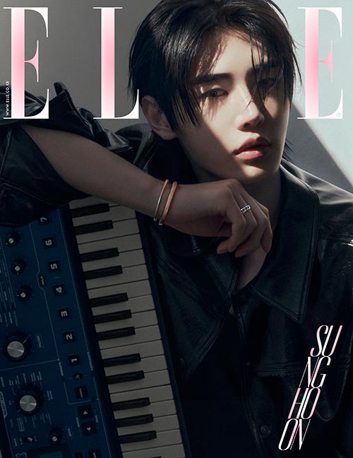 ELLE KOREA MAGAZINE 2025 APRIL COVER : ENHYPEN
