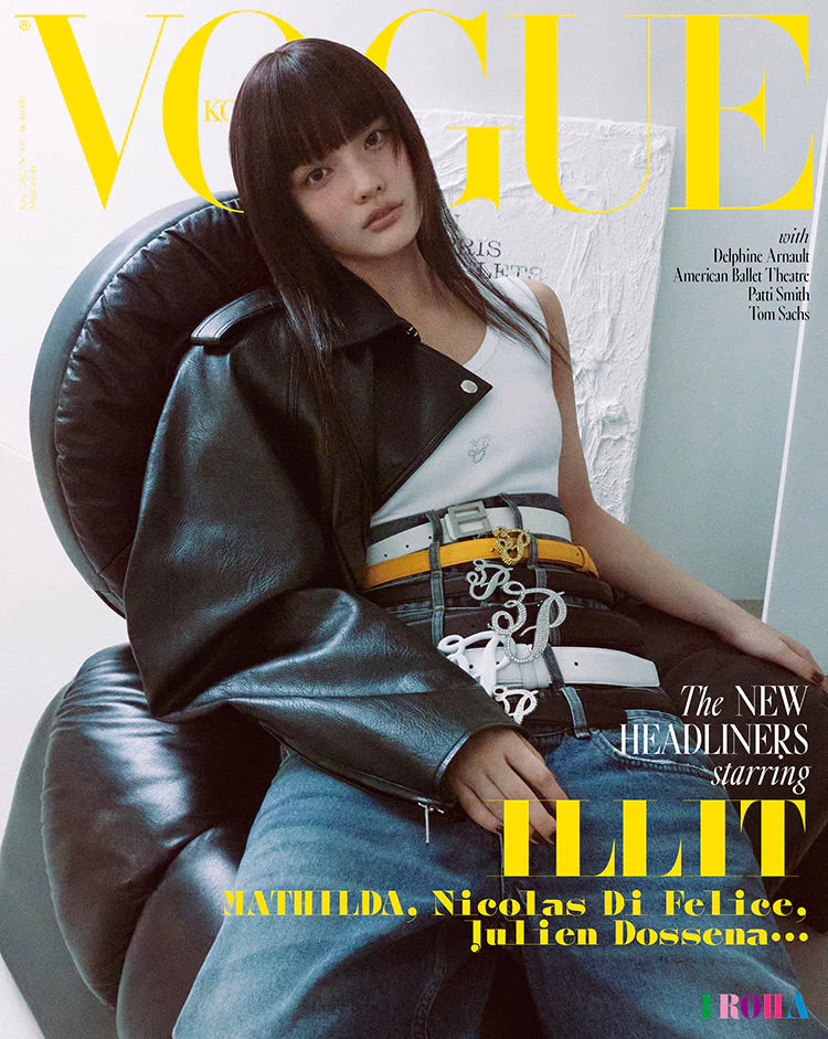 VOGUE KOREA MAGAZINE JUNE 2025 COVER : ILLIT