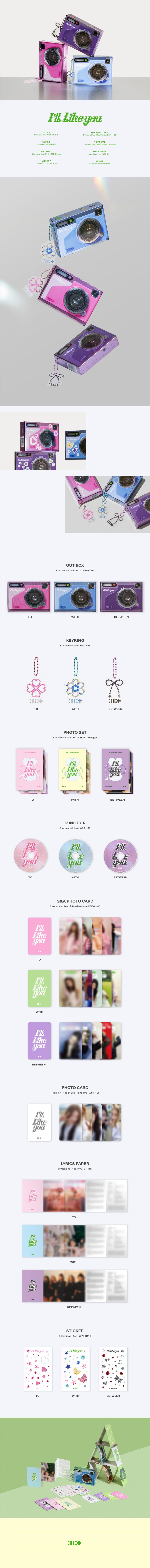 ILLIT 2nd Mini Album 'I'LL LIKE YOU' Album