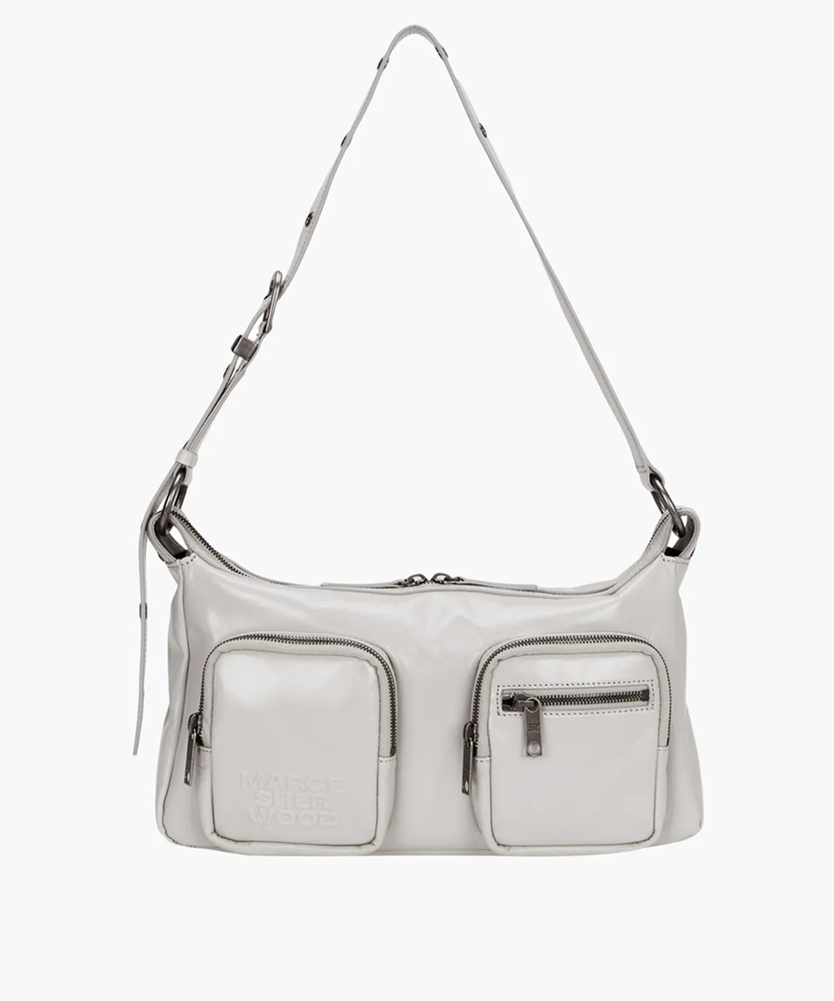 MARGESHERWOOD OUTPOCKET HOBO BAG Wear by Kim Ji-won