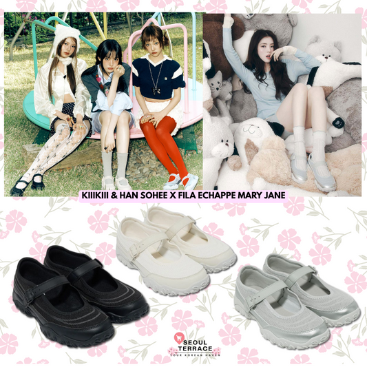 KiiiKiii & Han Sohee X Fila Echappe Mary Jane