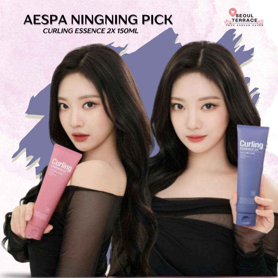 k Aespa Ningning pick] Curling Essence 2x 150ml – SEOUL TERRACE