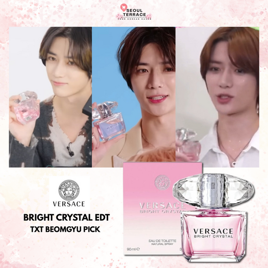 TXT Beomgyu Pick Versace Bright Crystal Perfume EDT