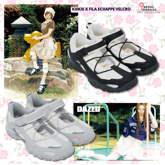 KiiiKiii X Fila Echappe Velcro
