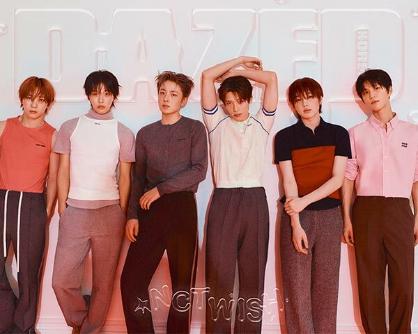 Dazed & Confused Korea Magazine August 2025 Cover: NCT WISH