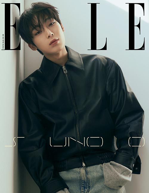 ELLE KOREA MAGAZINE 2025 APRIL COVER : ENHYPEN