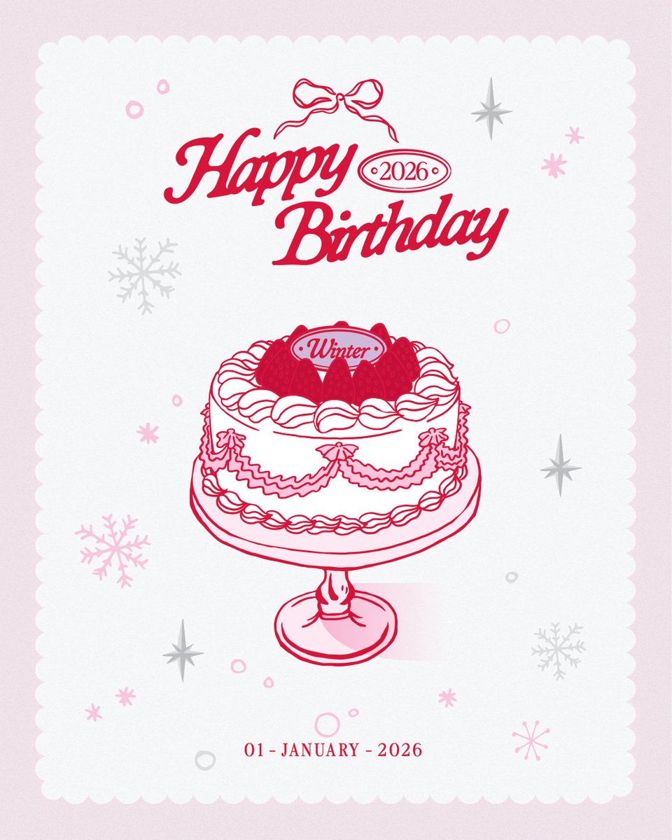 aespa Winter Birthday Merch