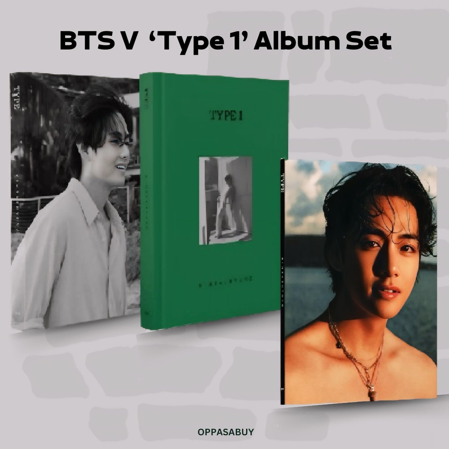 BTS V Photobook 'Type 1' Photobook and Magazine