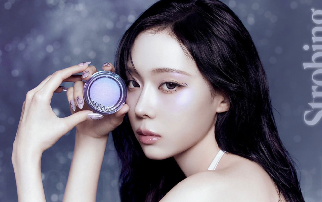ESPOIR (AESPA Winter's Pick)- Galaxy Beam Strobing Highlighter 9.6g (+ Free Gift)