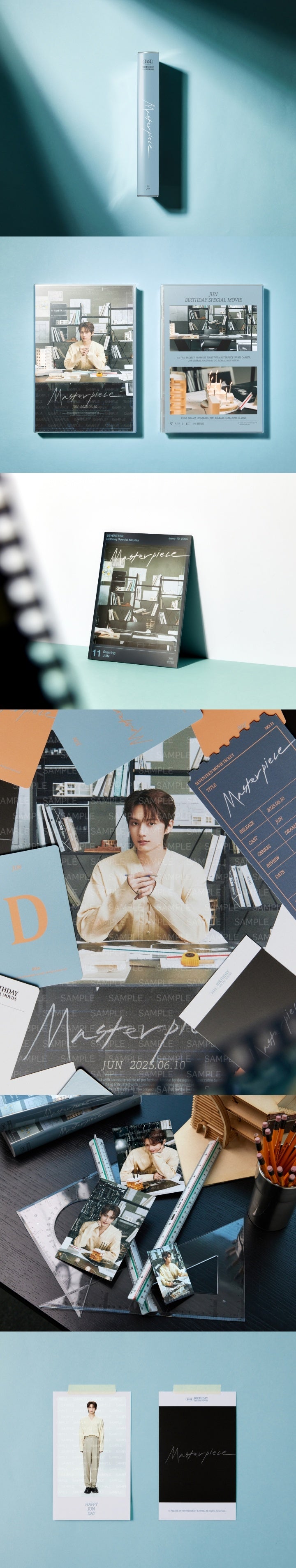 INCLUSIONS SEVENTEEN HAPPY JUN DAY BIRTHDAY BOX VER.4