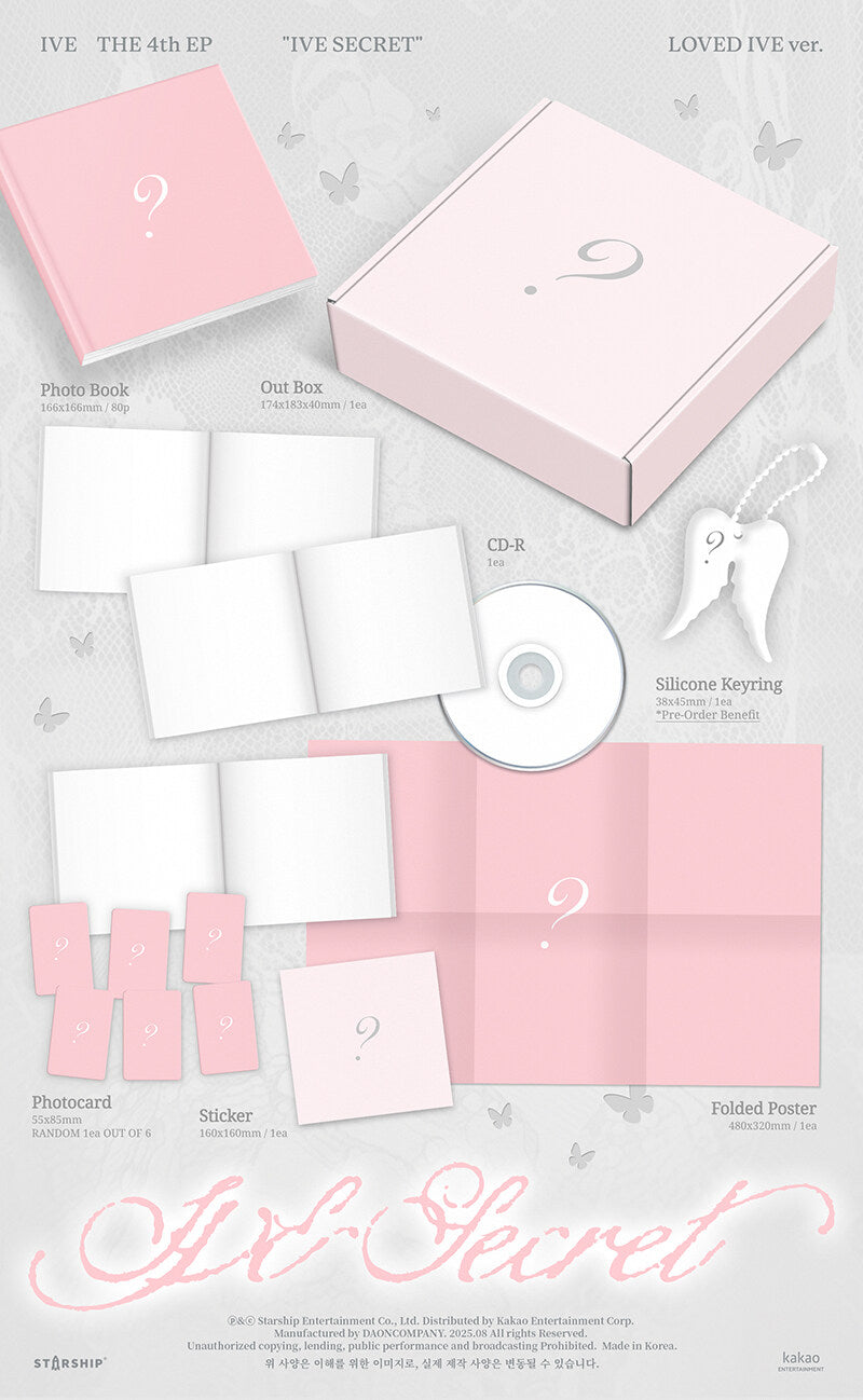 IVE - THE 4th EP IVE SECRET (LOVED IVE Ver.)
