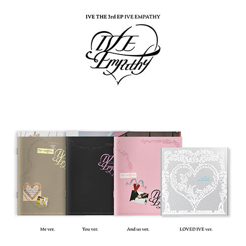 (IVE) - THE 3rd EP : IVE EMPATHY (LOVED IVE Limited Edition + Me, You, And Us ver.)