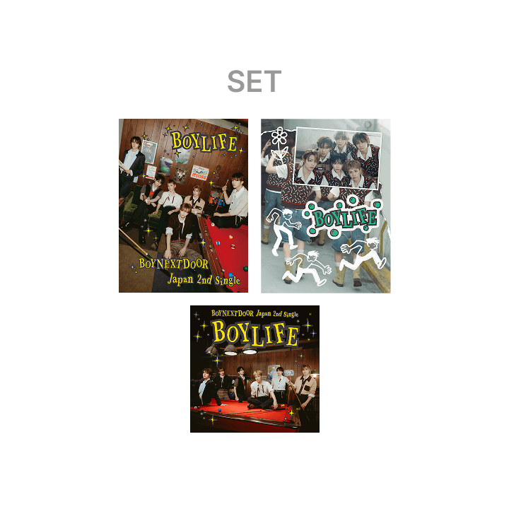 BOYNEXTDOOR (BND) JAPAN 2nd Single 'BOYLIFE'