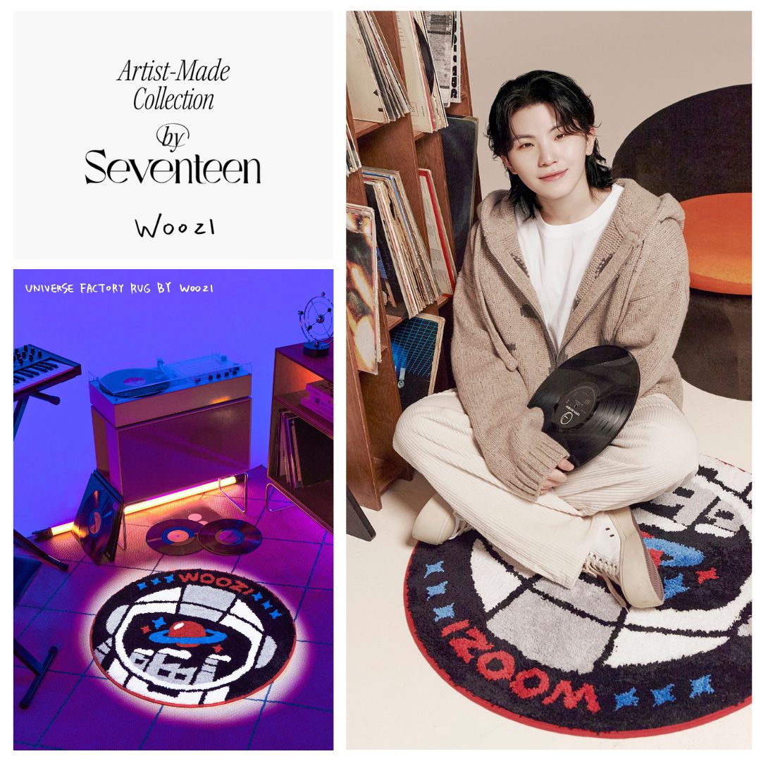 by SEVENTEEN　ウジ　アーティストメイド　ラグ　RAG　宇宙工場 Buy SEVENTEEN [WOOZI] Artist-Made Collection (Season 2) | Oppa Store