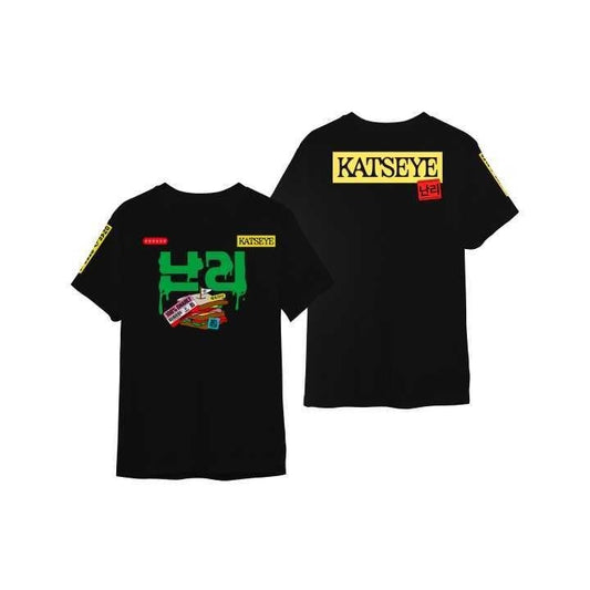 KATSEYE 'Gnarly' Official Merchandise T-shirt (Black)