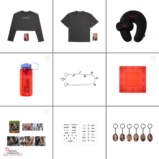 KATSEYE 'BEAUTIFUL CHAOS' Pop-up Store Merch With Pre-Order Gifts
