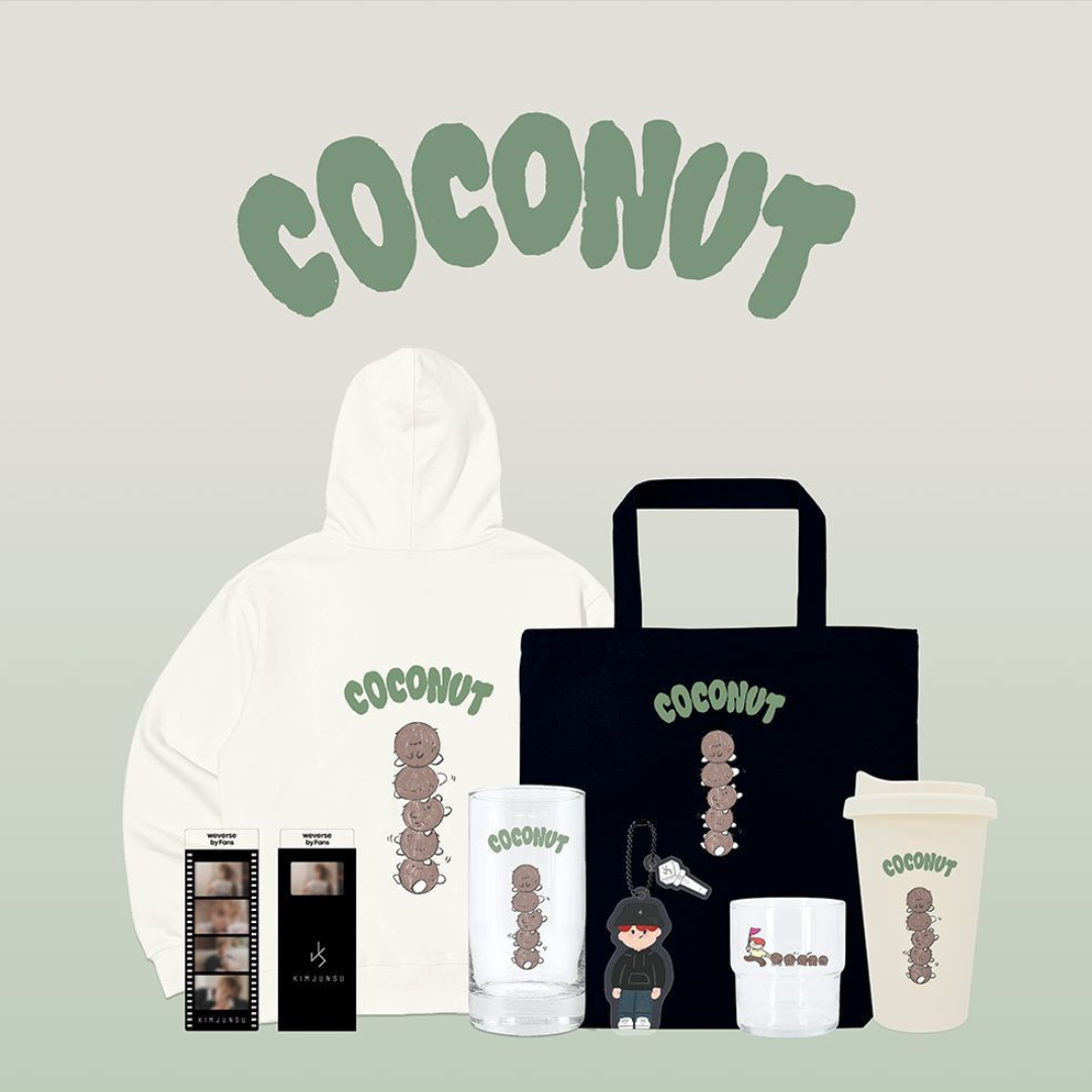 KIMJUNSU 'with COCONUT' Pop-up Official Merch MD