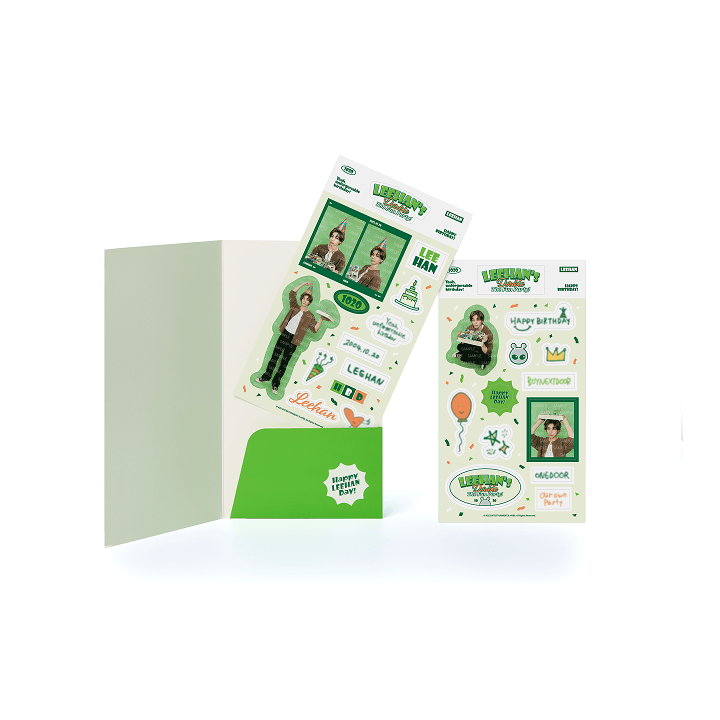 BOYNEXTDOOR 'Double The Fun Party' Photo Card Case & Photo Sticker